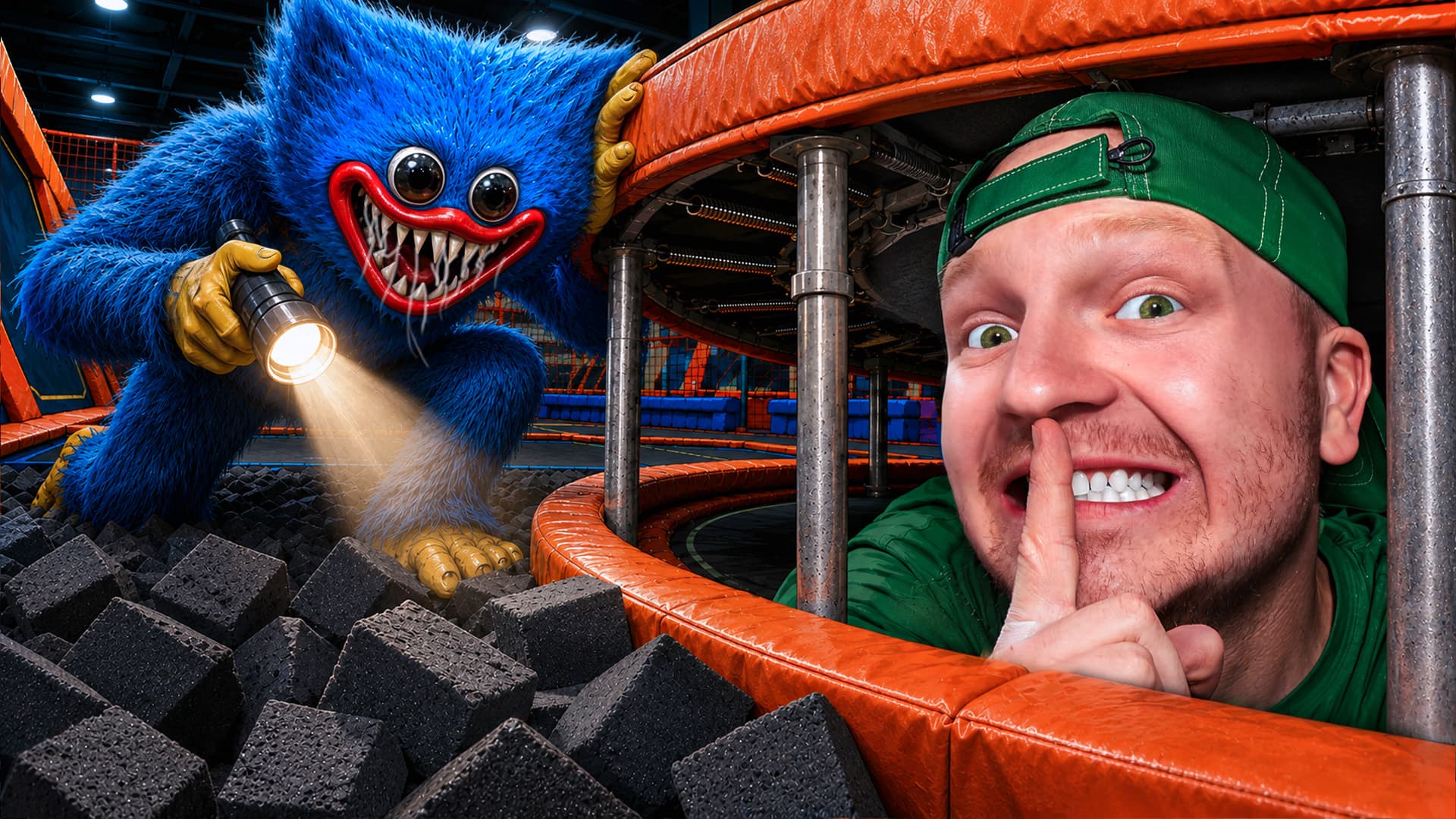 7 Days Living In a Trampoline Park