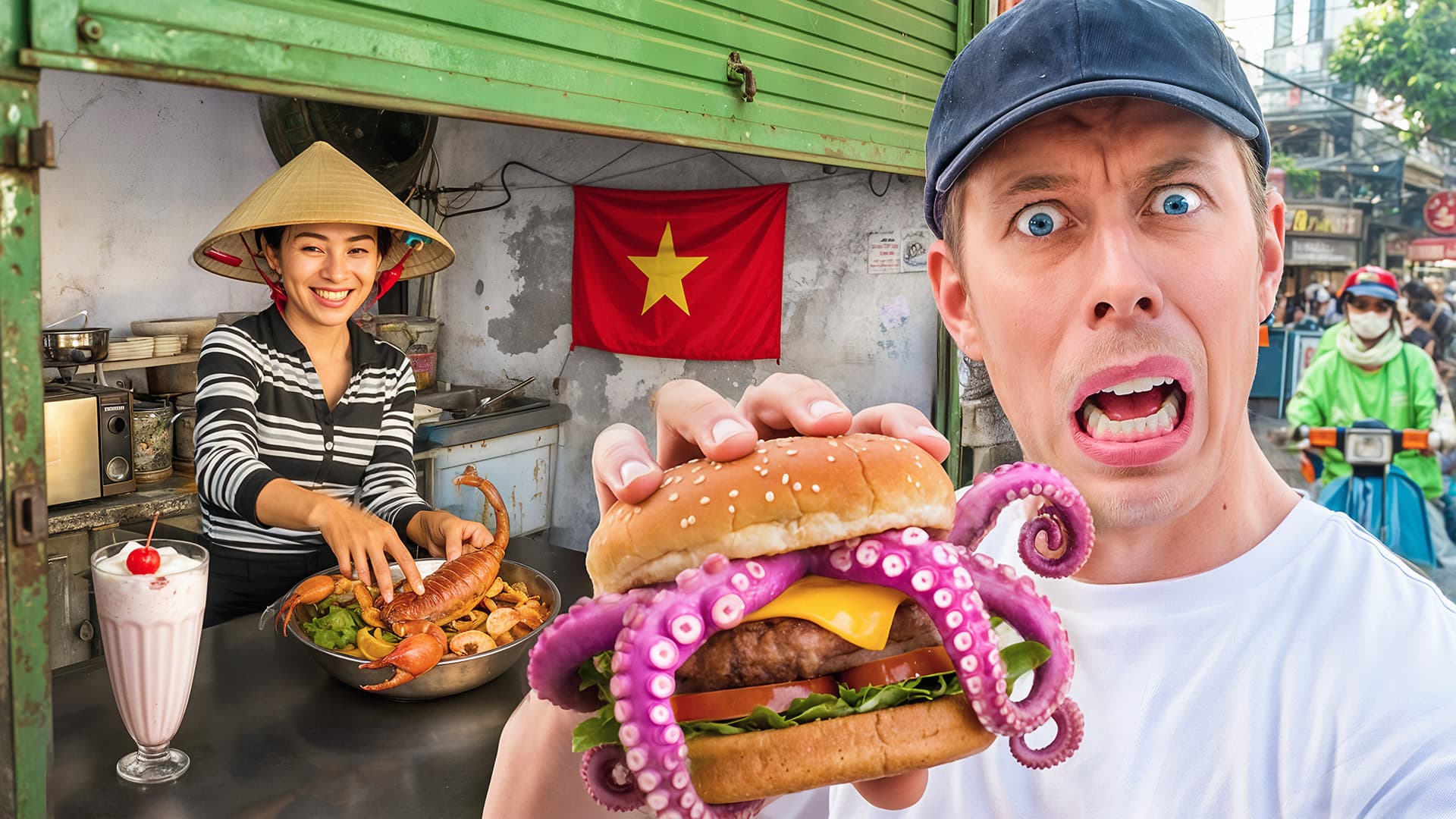 British Man Tries Vietnamese Food Markets!
